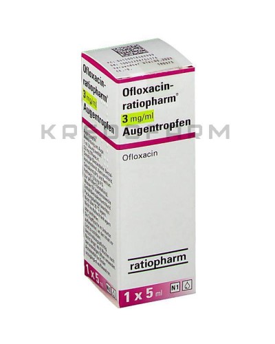 Офлоксацин капли, мазь, таблетки ● Ofloxacin