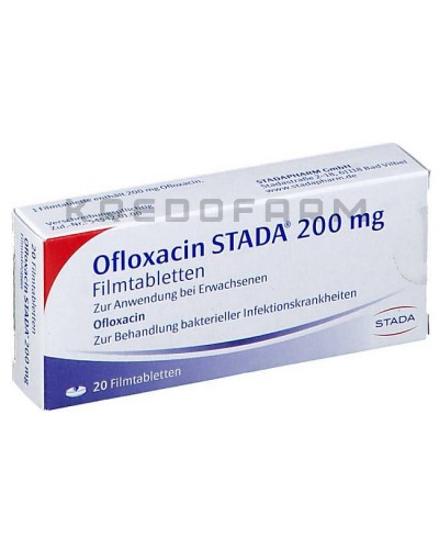 Офлоксацин краплі, мазь, таблетки ● Ofloxacin