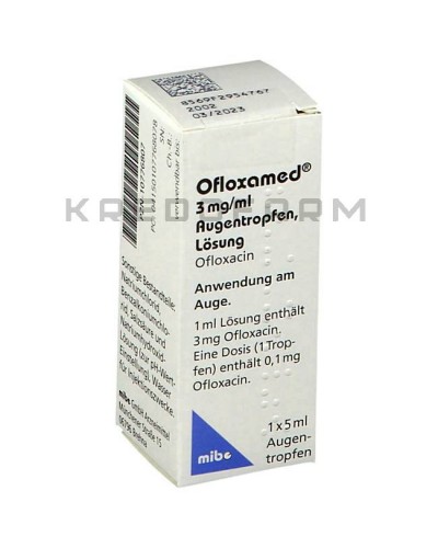 Офлоксамед краплі ● Ofloxamed