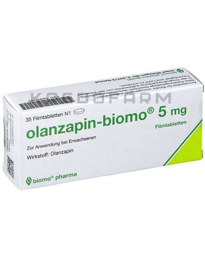 Оланзапин таблетки ● Olanzapin