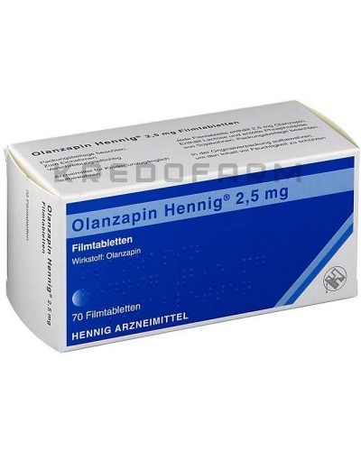 Оланзапин таблетки ● Olanzapin