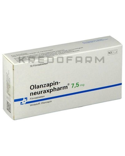 Оланзапин таблетки ● Olanzapin