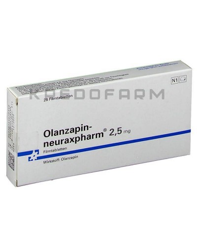 Оланзапин таблетки ● Olanzapin