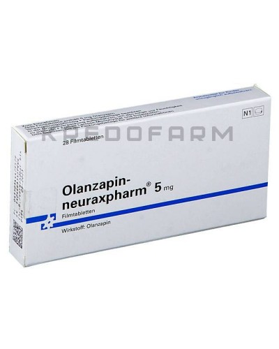 Оланзапін таблетки ● Olanzapin