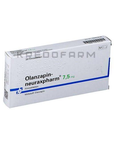 Оланзапін таблетки ● Olanzapin