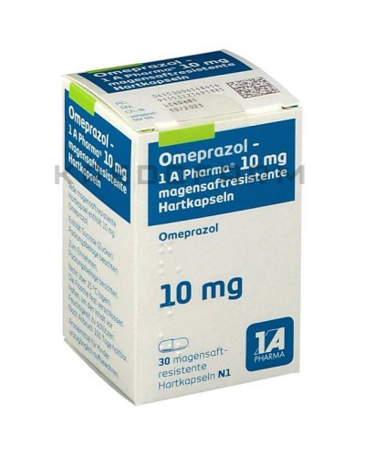 Омепразол капсули, таблетки ● Omeprazol