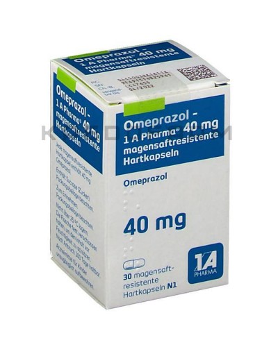 Омепразол капсули, таблетки ● Omeprazol