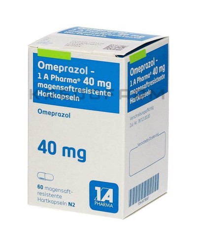 Омепразол капсули, таблетки ● Omeprazol