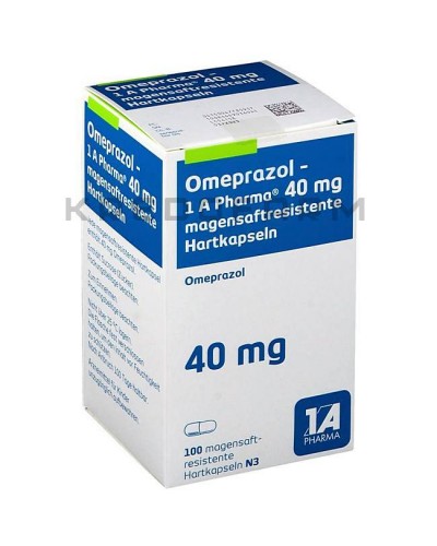 Омепразол капсули, таблетки ● Omeprazol