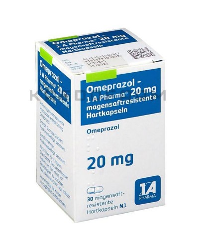 Омепразол капсули, таблетки ● Omeprazol