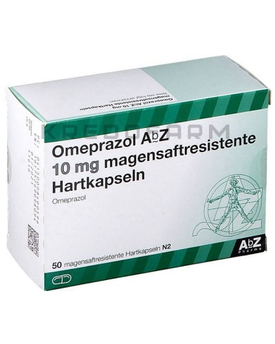 Омепразол капсулы, таблетки ● Omeprazol