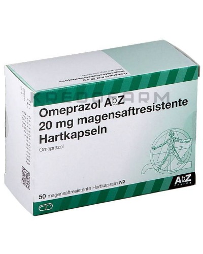 Омепразол капсулы, таблетки ● Omeprazol