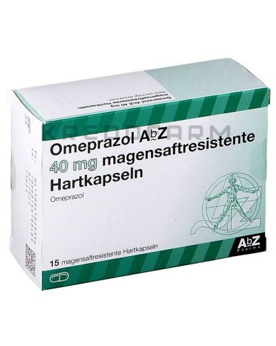 Омепразол капсулы, таблетки ● Omeprazol