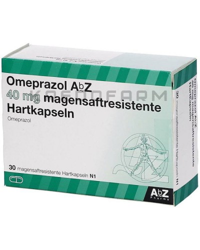 Омепразол капсулы, таблетки ● Omeprazol