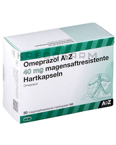 Омепразол капсулы, таблетки ● Omeprazol