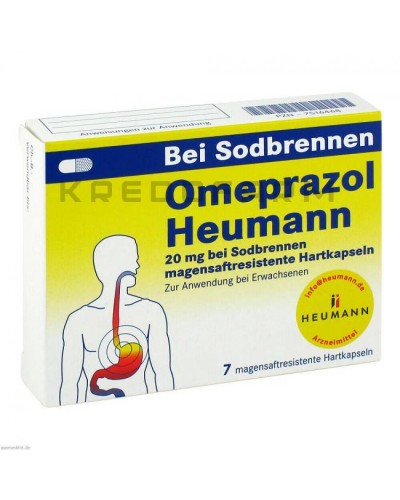 Омепразол капсулы, таблетки ● Omeprazol