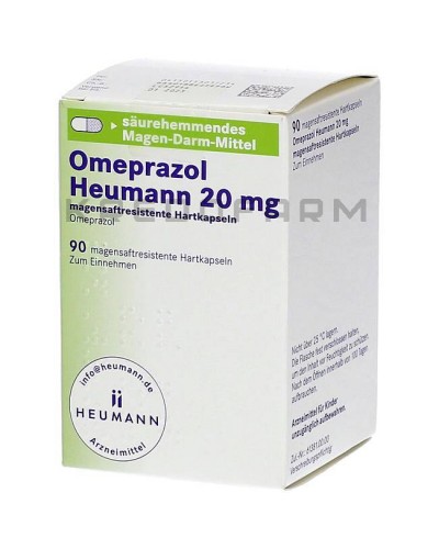 Омепразол капсулы, таблетки ● Omeprazol