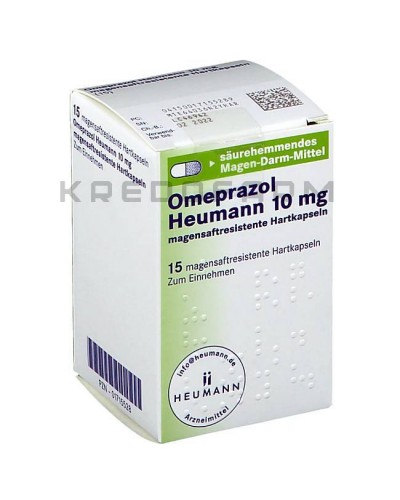 Омепразол капсулы, таблетки ● Omeprazol