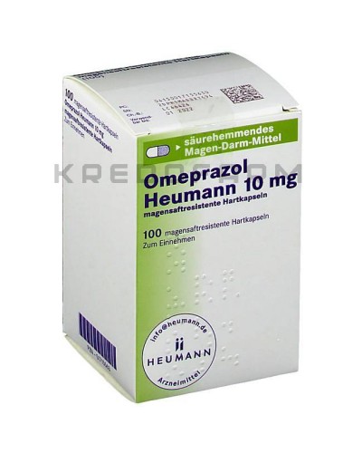 Омепразол капсули, таблетки ● Omeprazol