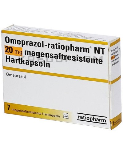 Омепразол капсули, таблетки ● Omeprazol