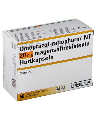 Омепразол капсулы, таблетки ● Omeprazol