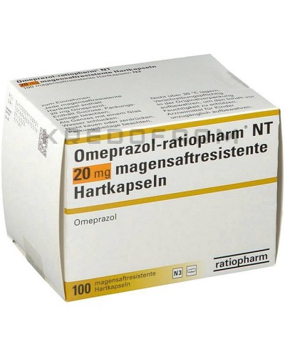 Омепразол капсулы, таблетки ● Omeprazol