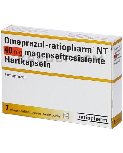 Омепразол капсули, таблетки ● Omeprazol