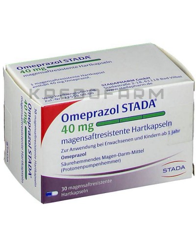 Омепразол капсули, таблетки ● Omeprazol