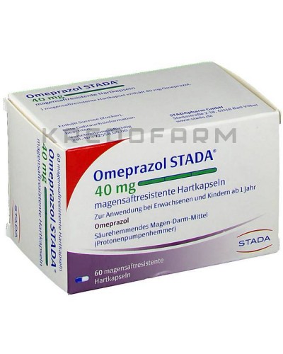 Омепразол капсулы, таблетки ● Omeprazol