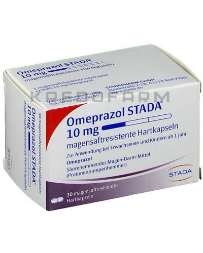 Омепразол капсули, таблетки ● Omeprazol