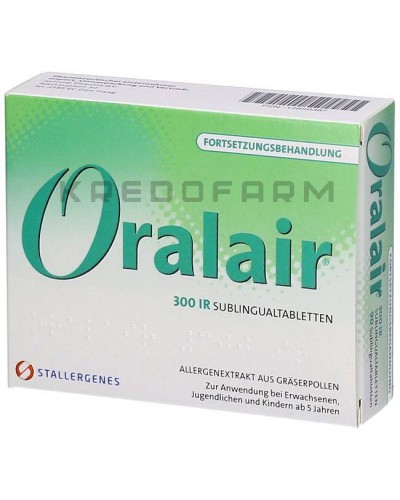 Оралейр таблетки ● Oralair