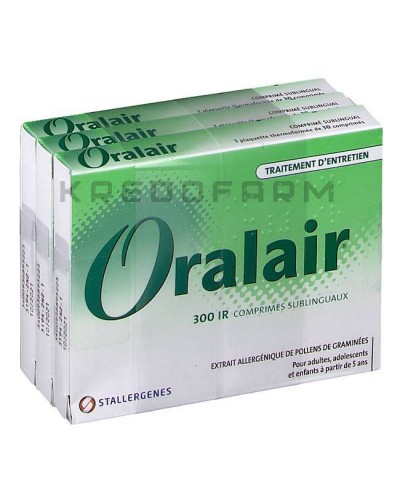 Оралейр таблетки ● Oralair