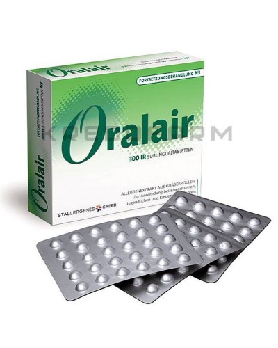 Оралейр таблетки ● Oralair