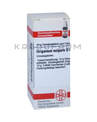 Ориганум Вулгаре глобули, раствор, таблетки ● Origanum Vulgare