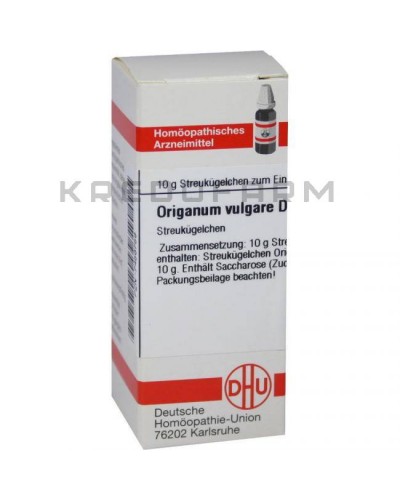 Ориганум Вулгаре глобули, раствор, таблетки ● Origanum Vulgare