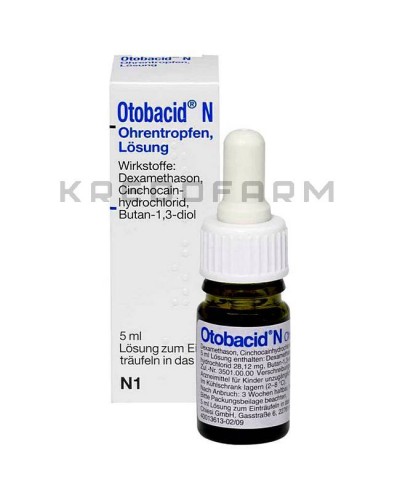 Отобацид капли ● Otobacid