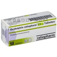 Оксибутинін ● Oxybutynin