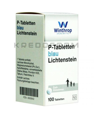 П Таблеттен таблетки ● P Tabletten