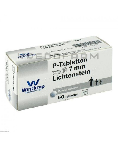 П Таблеттен таблетки ● P Tabletten