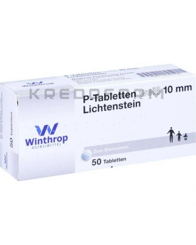 П Таблеттен таблетки ● P Tabletten