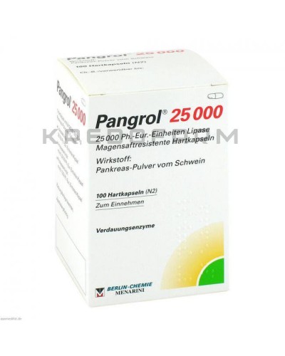 Пангрол капсулы, таблетки ● Pangrol