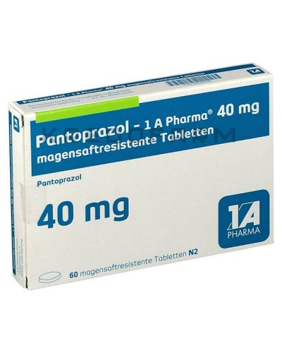 Пантопразол порошок, таблетки ● Pantoprazol