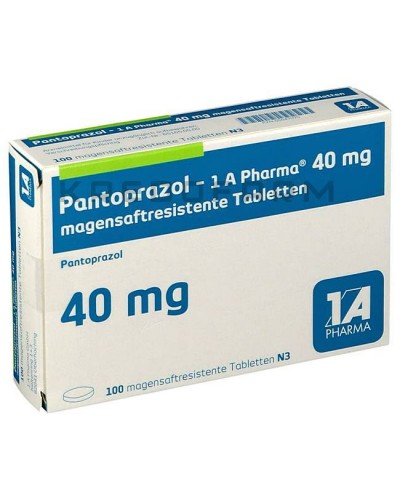 Пантопразол порошок, таблетки ● Pantoprazol