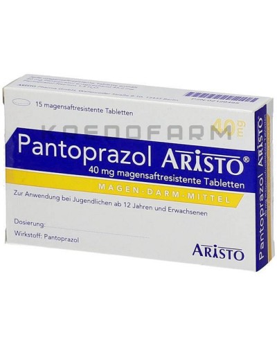 Пантопразол порошок, таблетки ● Pantoprazol