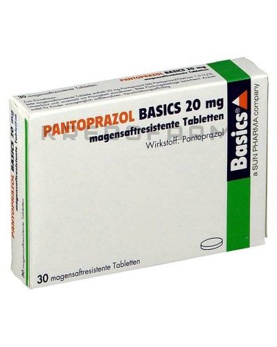 Пантопразол порошок, таблетки ● Pantoprazol