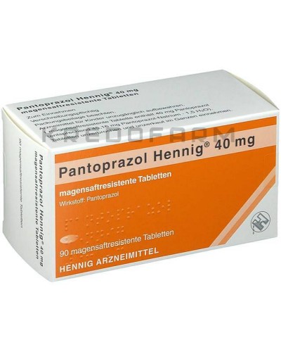 Пантопразол порошок, таблетки ● Pantoprazol