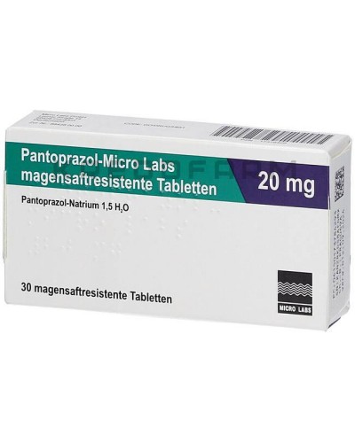 Пантопразол порошок, таблетки ● Pantoprazol