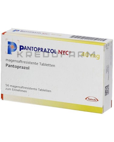 Пантопразол Нік таблетки ● Pantoprazol Nyc