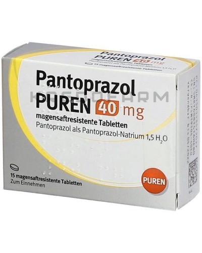 Пантопразол порошок, таблетки ● Pantoprazol