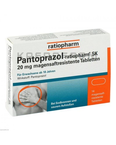 Пантопразол порошок, таблетки ● Pantoprazol